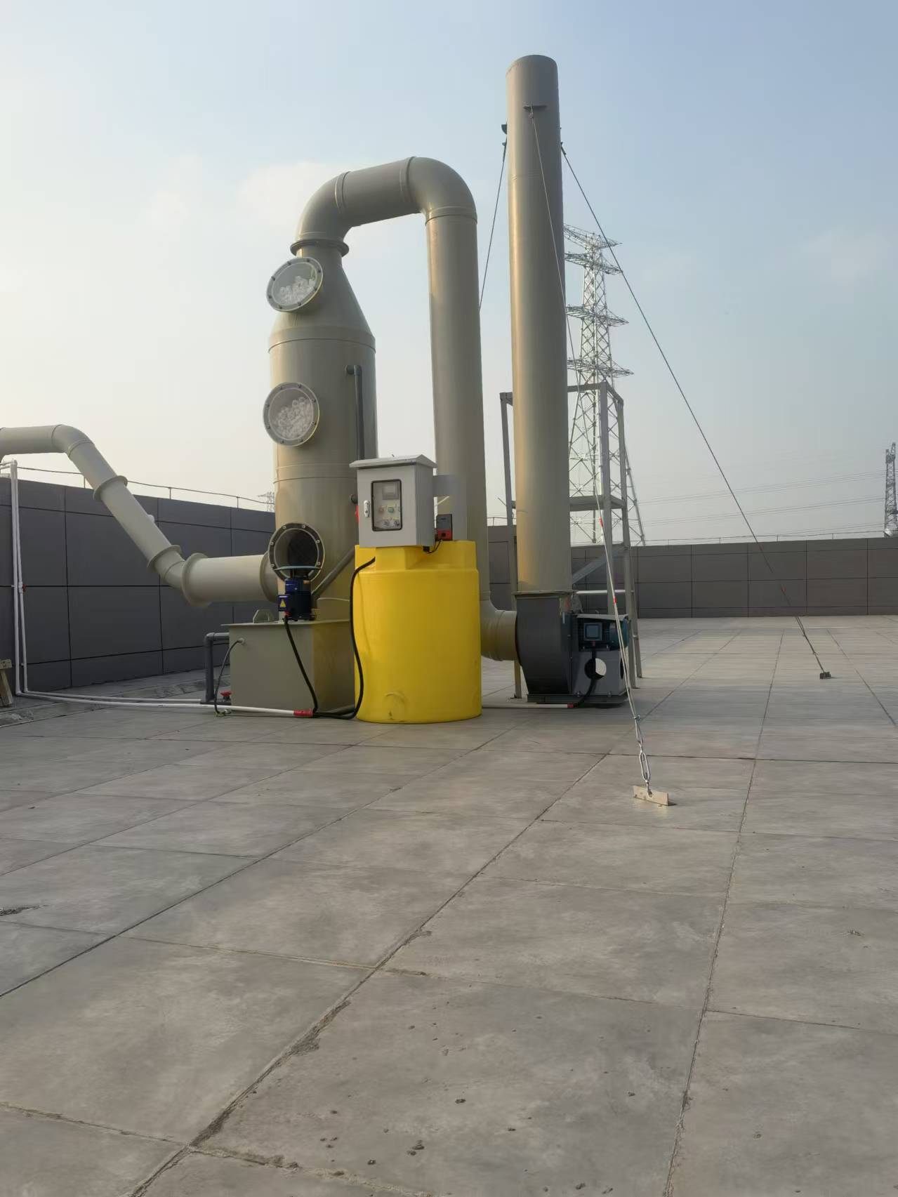 調(diào)配、酸蝕廢氣處理工程